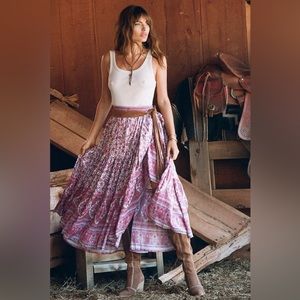 Spell Jasmine Maxi Skirt, XXS